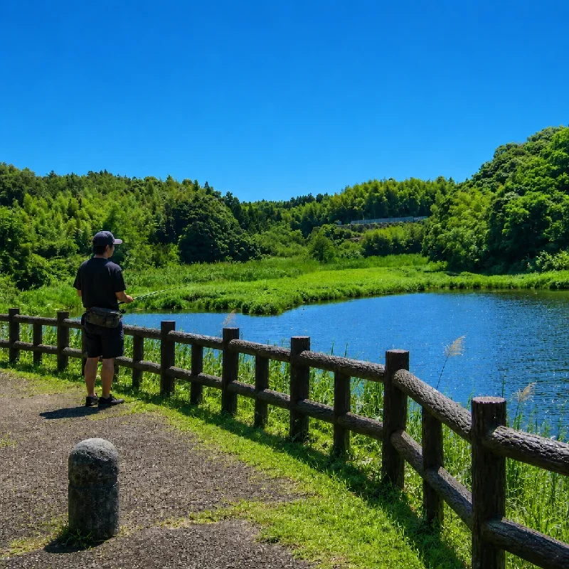 薩摩湖桟橋東側