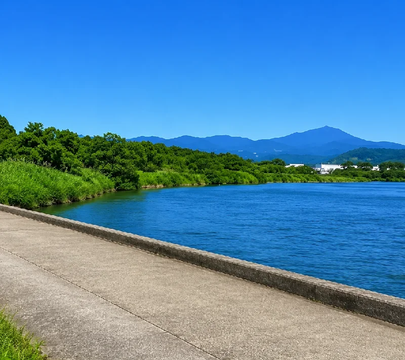 しらさぎ橋周辺