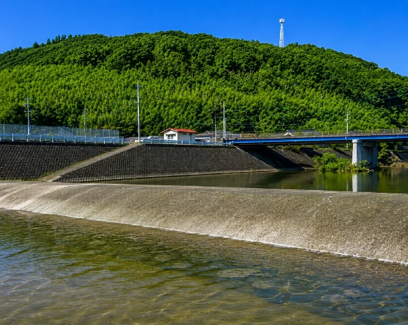 山道橋周辺