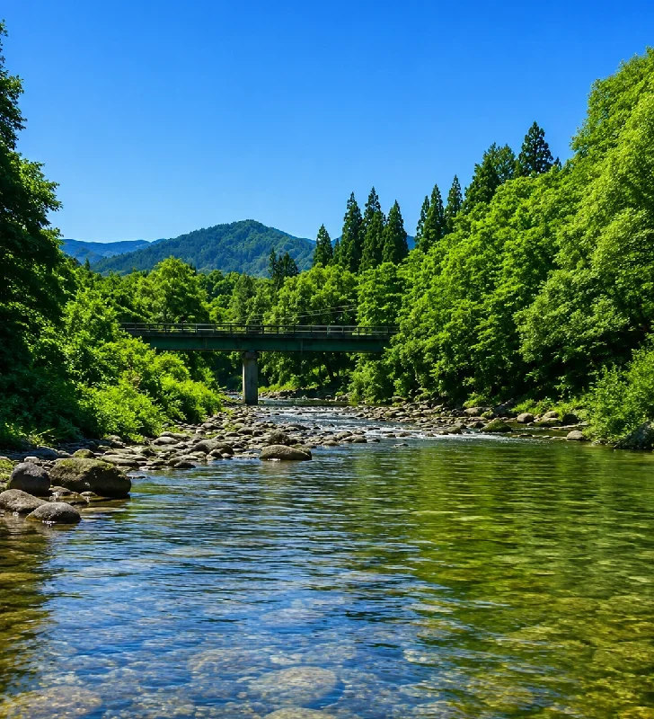 見附橋周辺