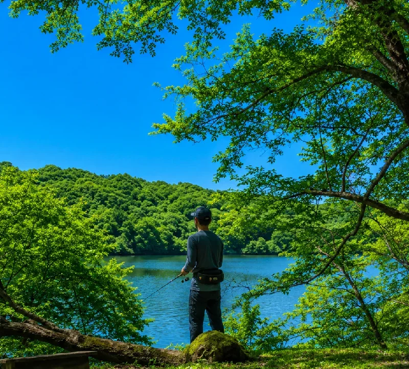 大隅湖ダムサイト西側