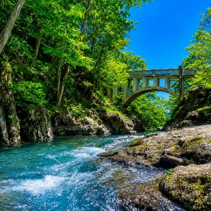 葉山めがね橋周辺