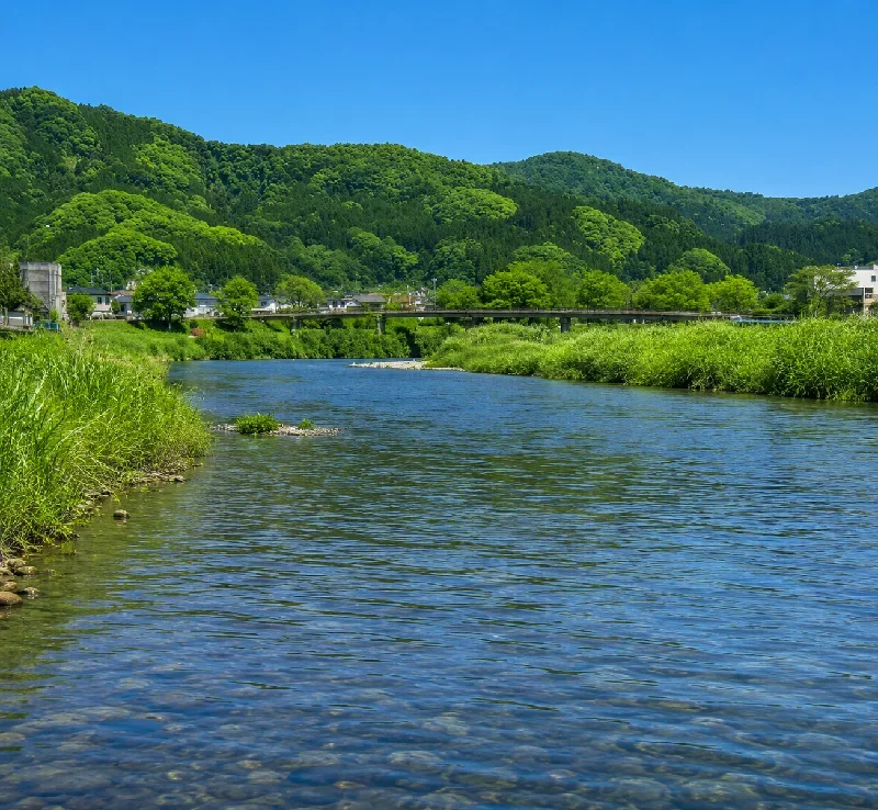 日当山温泉周辺