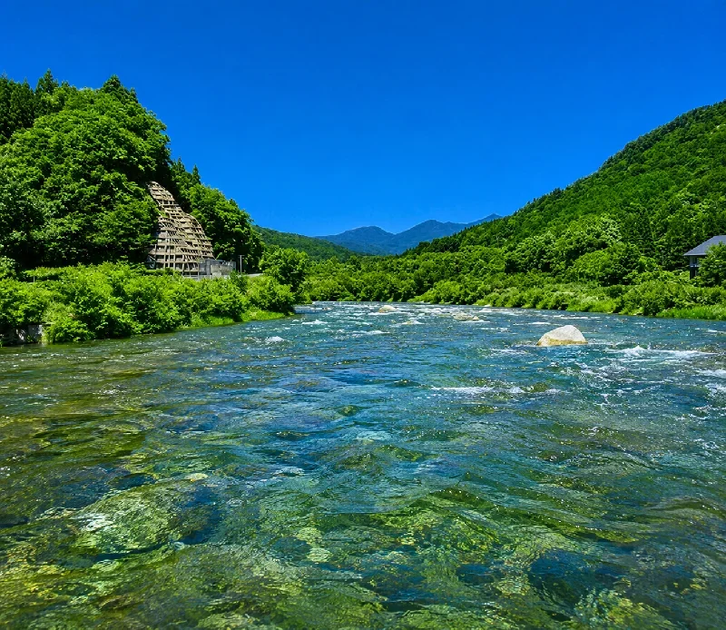 上島橋周辺