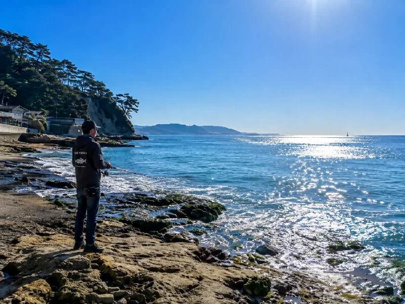 七里ガ浜稲村ヶ崎寄り