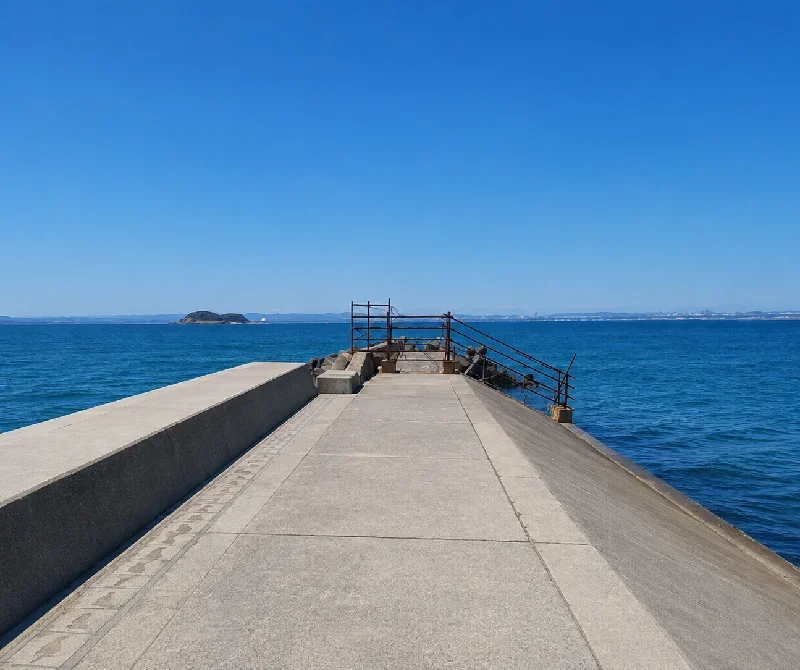 富津岬堤防
