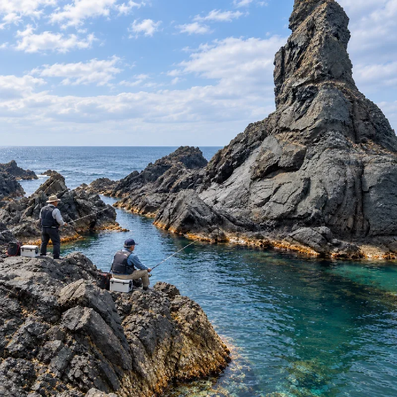 タケノコ岩周辺