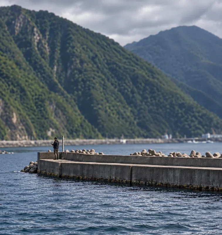 西防波堤